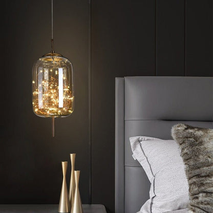 Starlight-glazen hanglamp