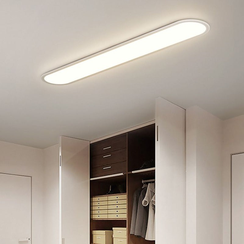 Ovalis minimalistische ovale plafondlamp van metaal