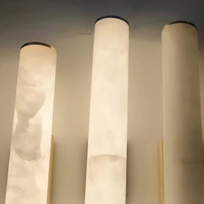 Alvenia minimalistische marmeren led-wandlamp