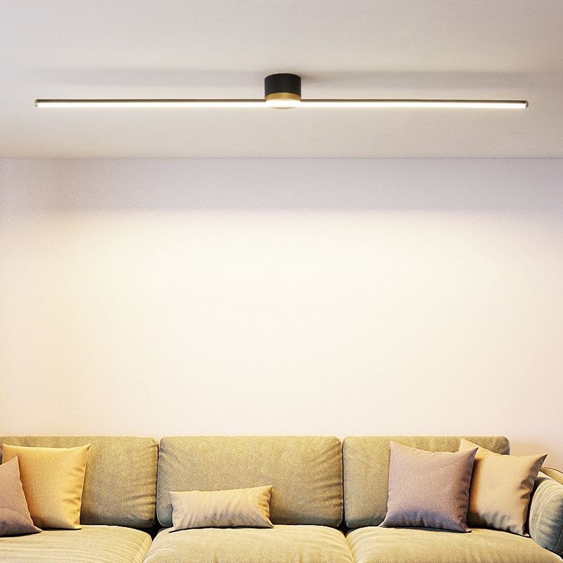 Filara minimalistische lineaire plafondlamp van metaal