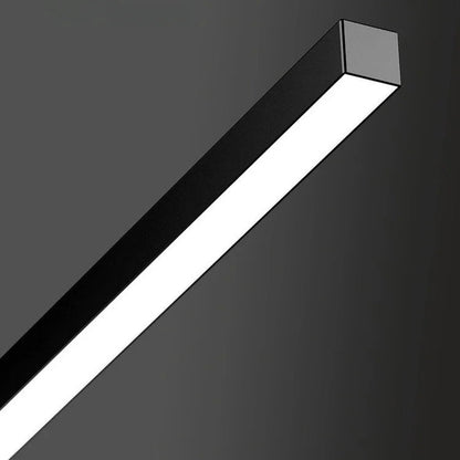 Linivo minimalistische aluminium led-plafondlamp voor lichtstrips