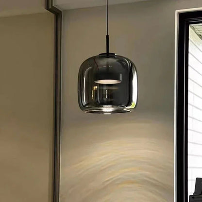 Lumira Nordic hanglamp van getint glas