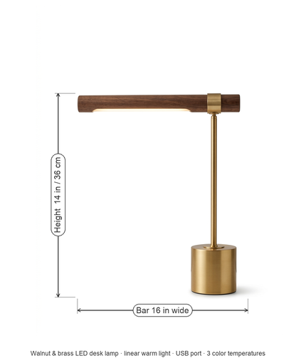 Pravena mid-century koperen tafellamp