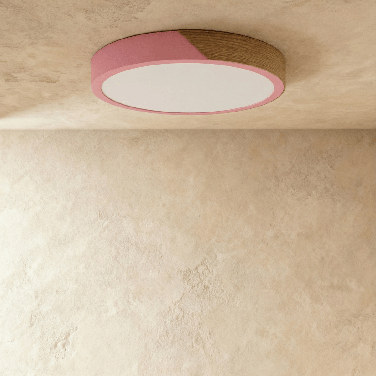 Scandinavische plafondlamp van hout van Rosvella