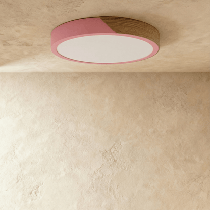 Scandinavische plafondlamp van hout van Rosvella