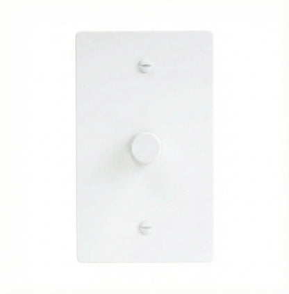 Brevanto vintage messing draaidimmer met 1 schakelaar