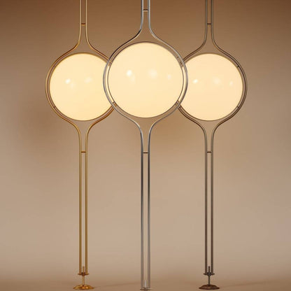 Pelvaro metalen lamp van vloer tot plafond in mid-century-stijl
