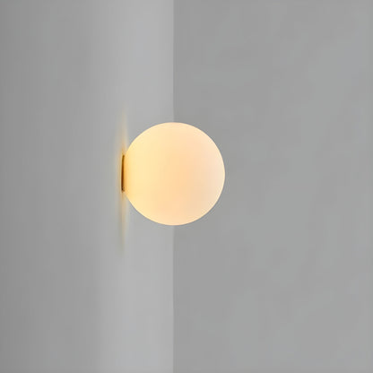 Orbelle minimalistische wandlamp van matglas
