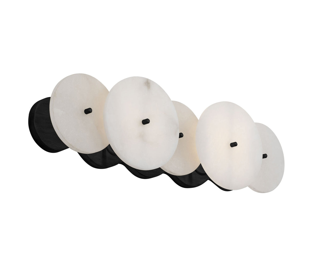 Lunavey moderne albasten schijf-wandlamp