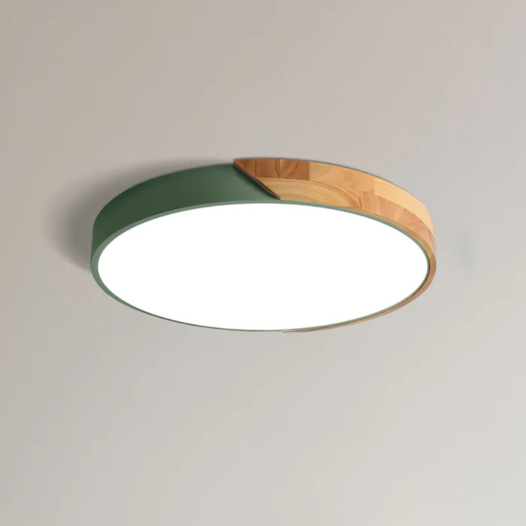 Skalvi Scandinavische houten plafondlamp