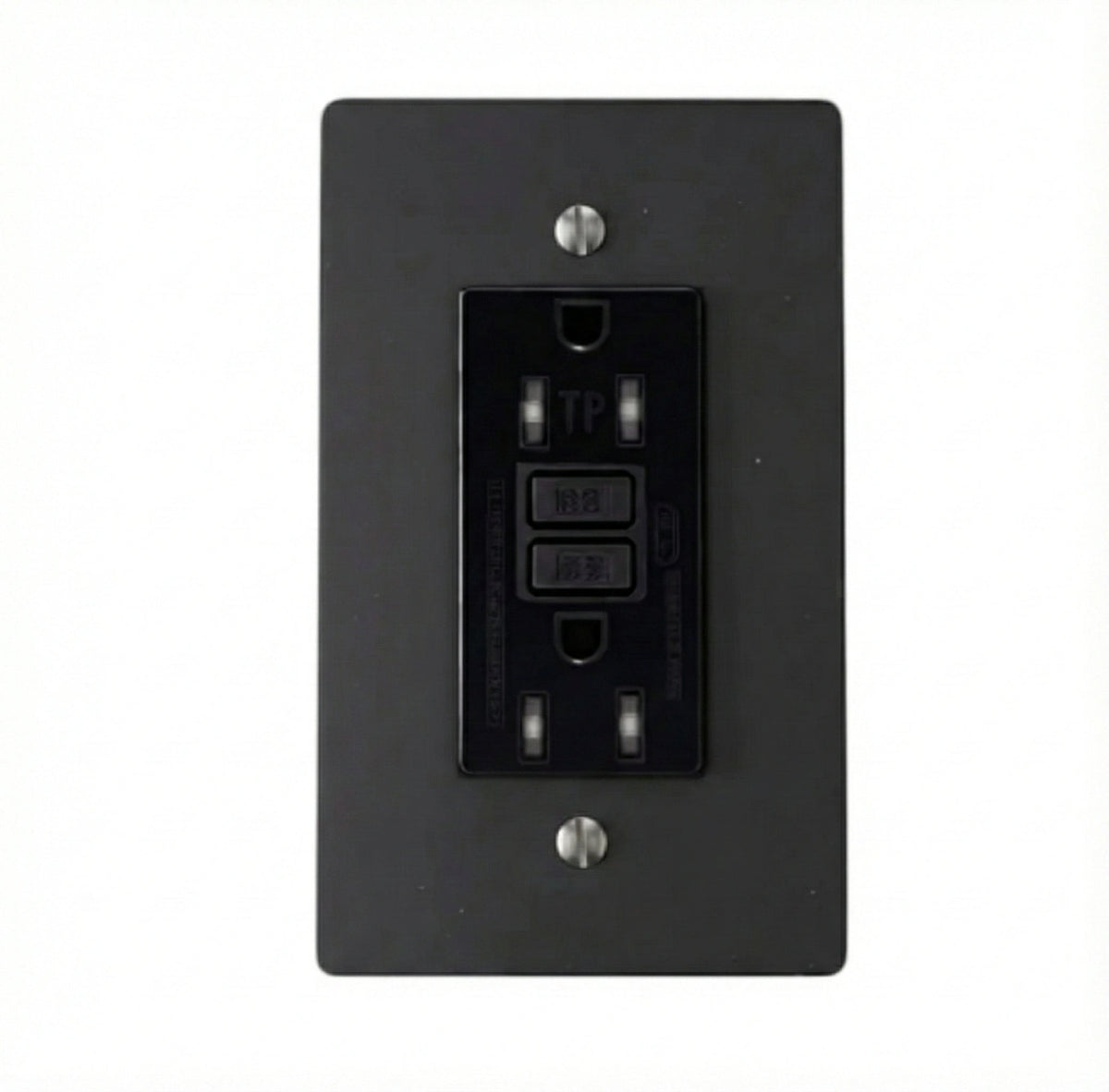 Dellmora minimalistisch messing GFCI-stopcontact