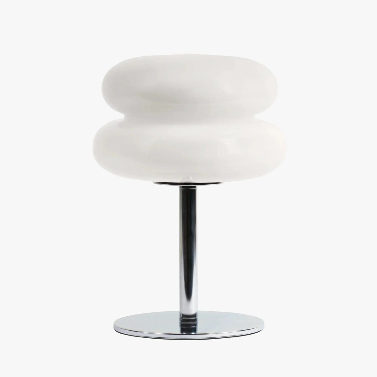 Lyrensa mid-century glazen tafellamp