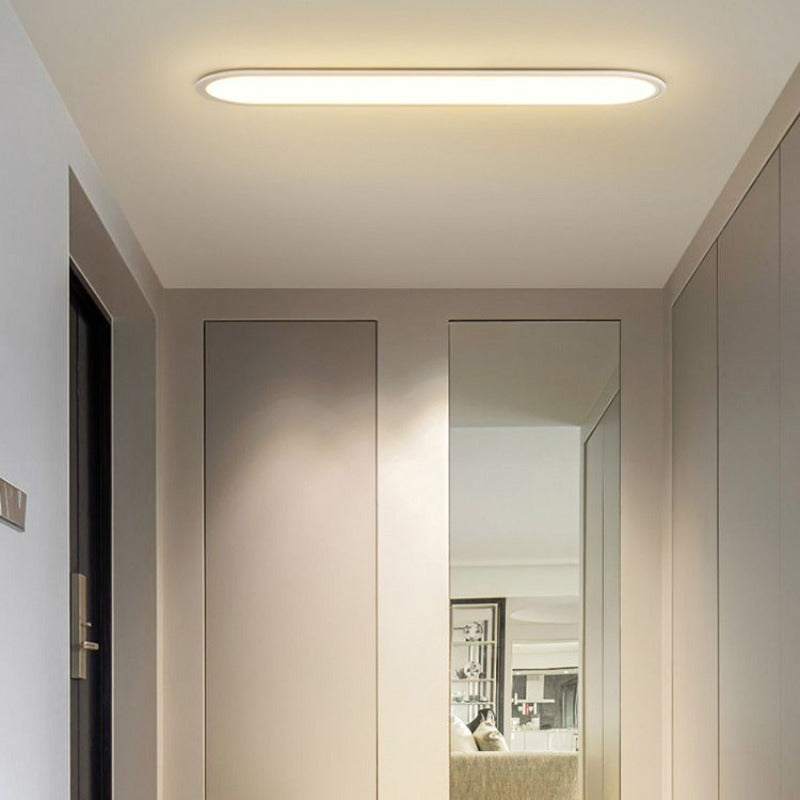 Ovalis minimalistische ovale plafondlamp van metaal