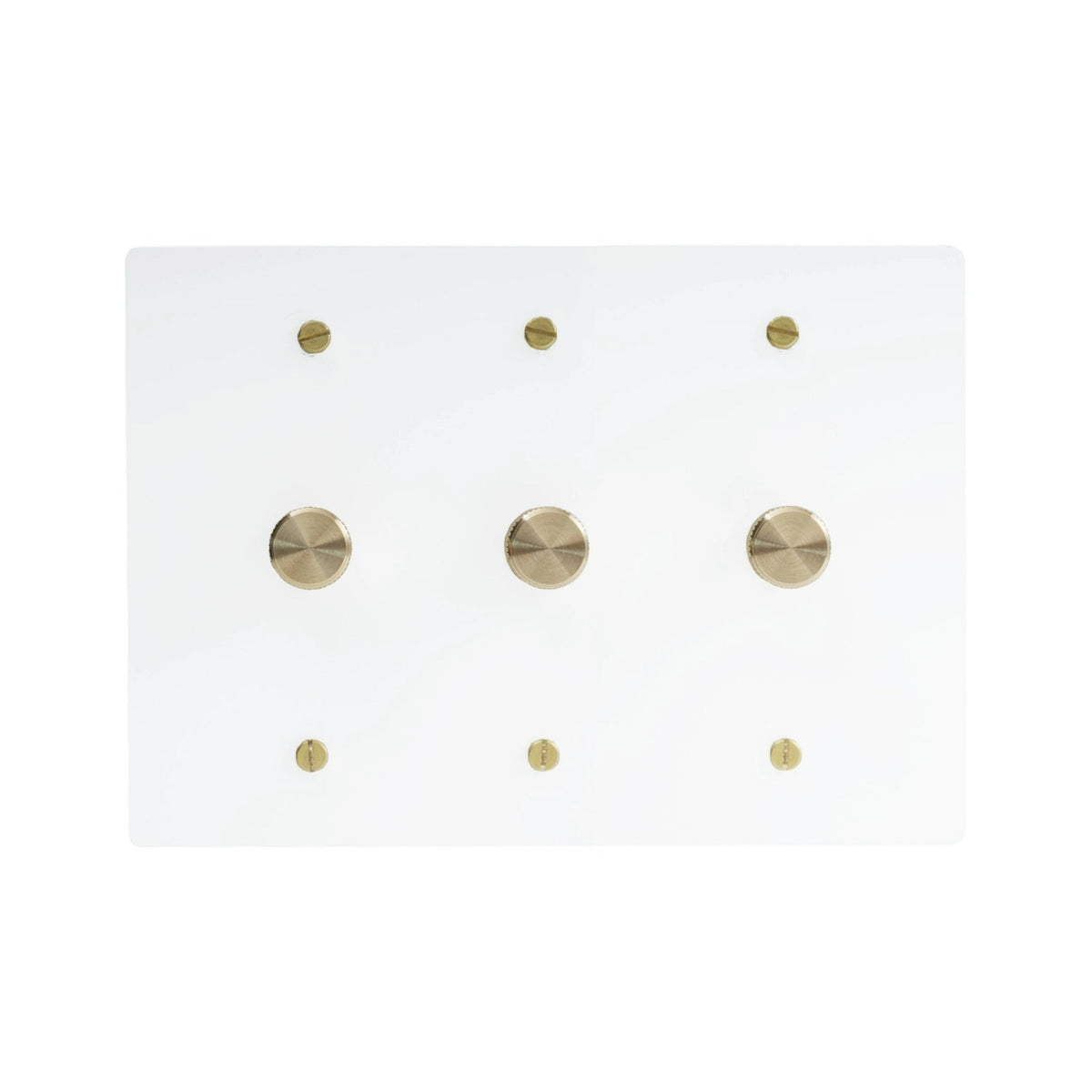 Faylore Vintage messingkleurige 3-voudige draaidimmer