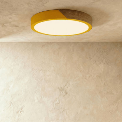 Scandinavische plafondlamp van hout van Rosvella