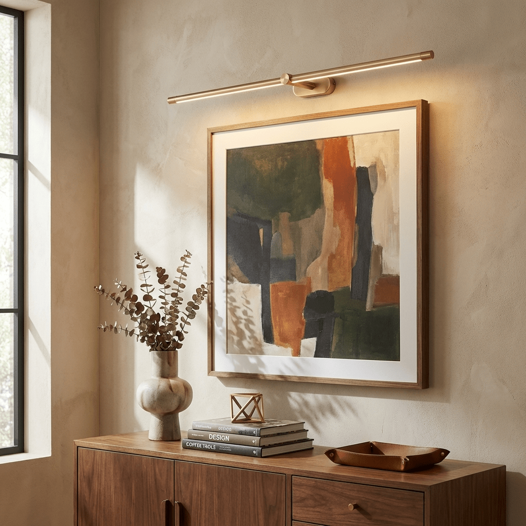 Draadloze lineaire ledwandlamp