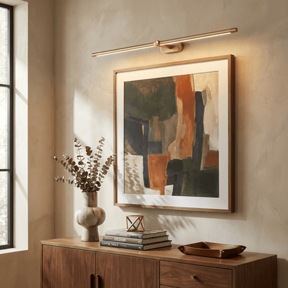 Draadloze lineaire ledwandlamp