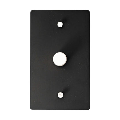 Brevanto vintage messing draaidimmer met 1 schakelaar