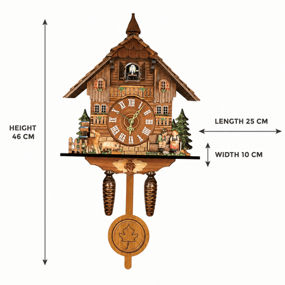 Brenvika Alpine MDF-slingerkoekoeksklok