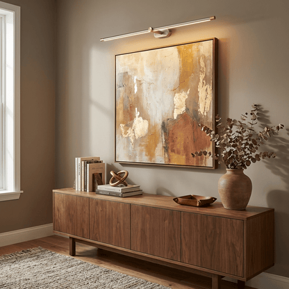 Draadloze lineaire ledwandlamp