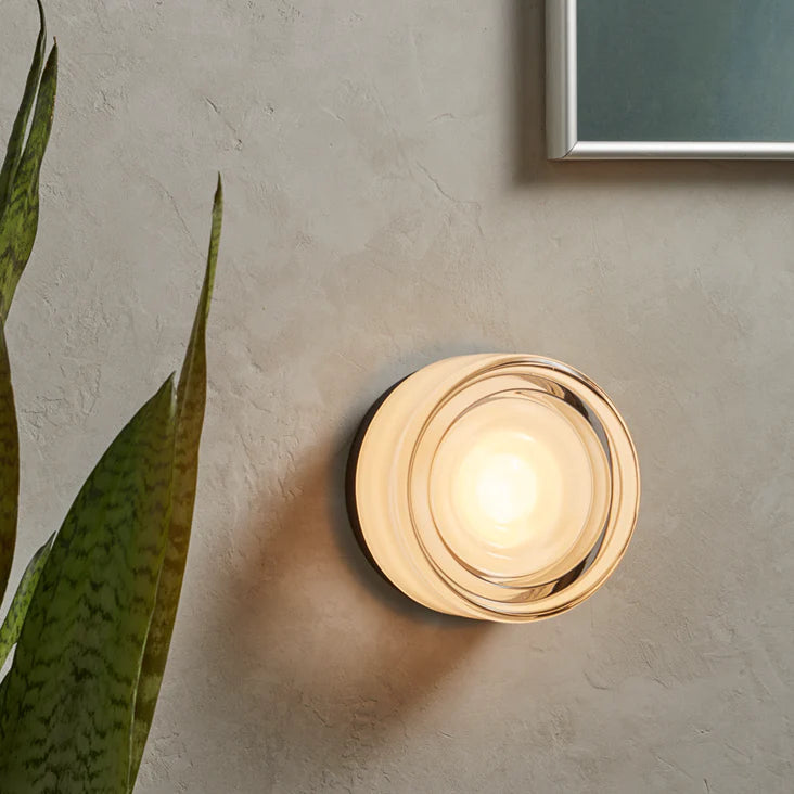 Textuur wandlamp met dimfunctie