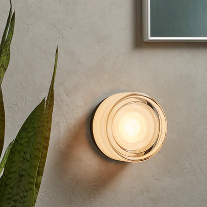 Textuur wandlamp met dimfunctie