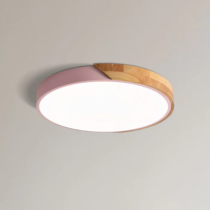 Skalvi Scandinavische houten plafondlamp
