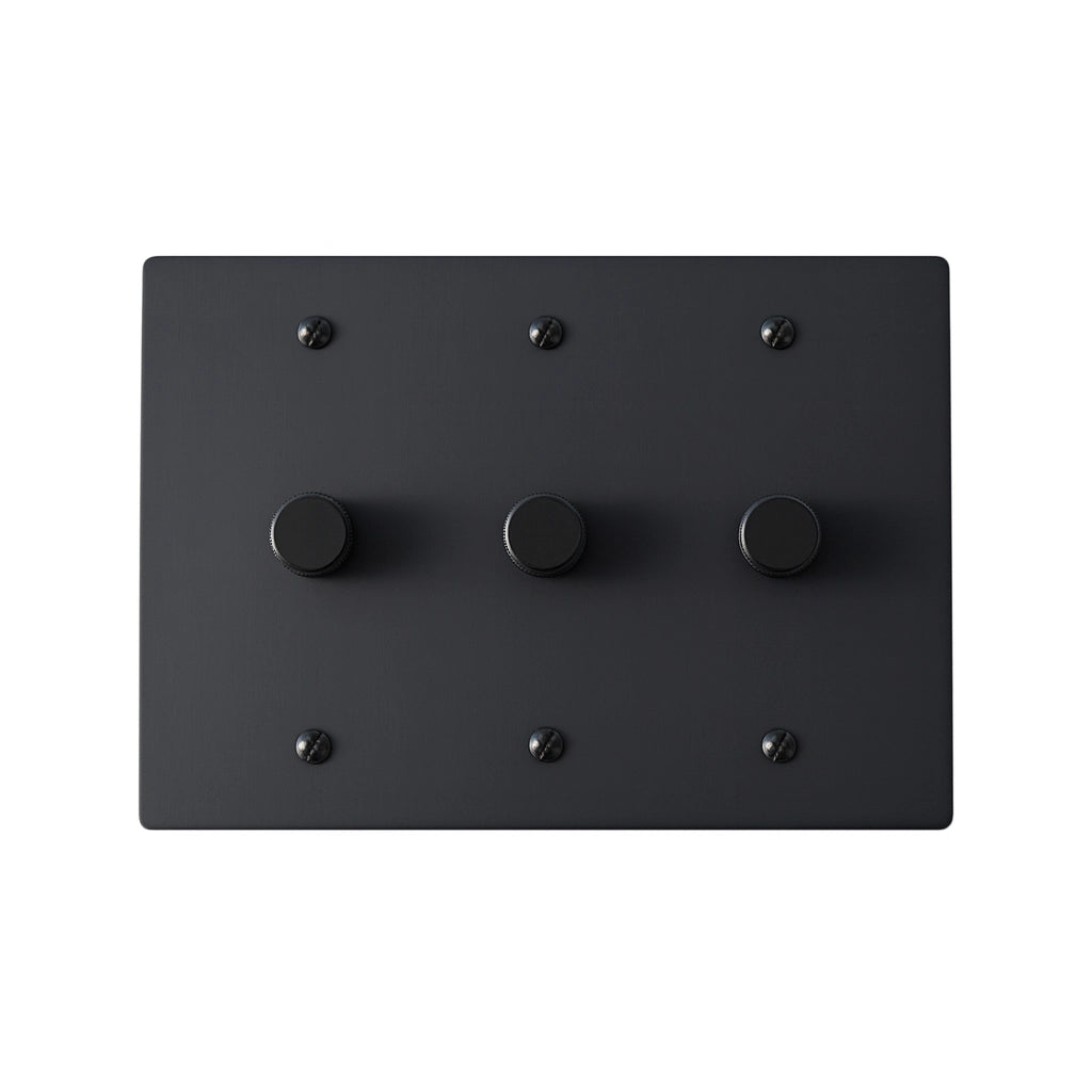 Faylore Vintage messingkleurige 3-voudige draaidimmer