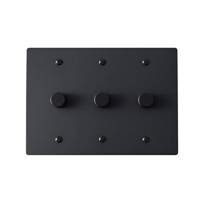 Faylore Vintage messingkleurige 3-voudige draaidimmer