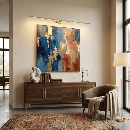Draadloze lineaire ledwandlamp