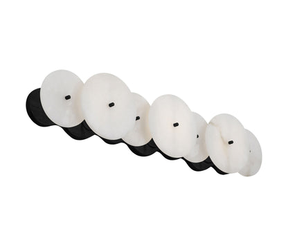 Lunavey moderne albasten schijf-wandlamp