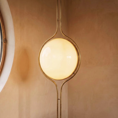 Pelvaro metalen lamp van vloer tot plafond in mid-century-stijl