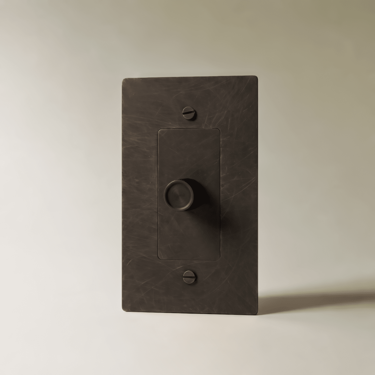 Norvessa vintage-draaiknopdimmer van messing