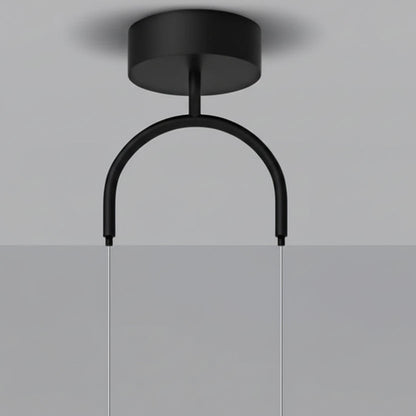 Solvara Nordic hanglamp met opalen glazen bol