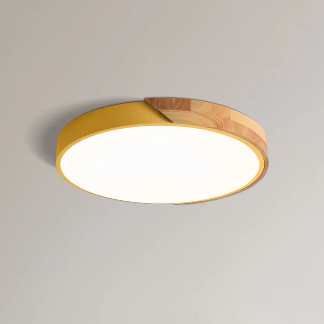 Skalvi Scandinavische houten plafondlamp