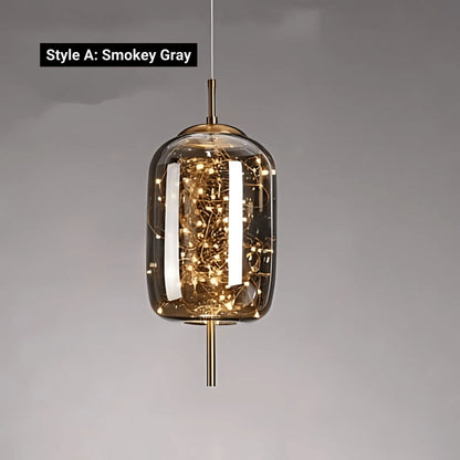 Starlight-glazen hanglamp