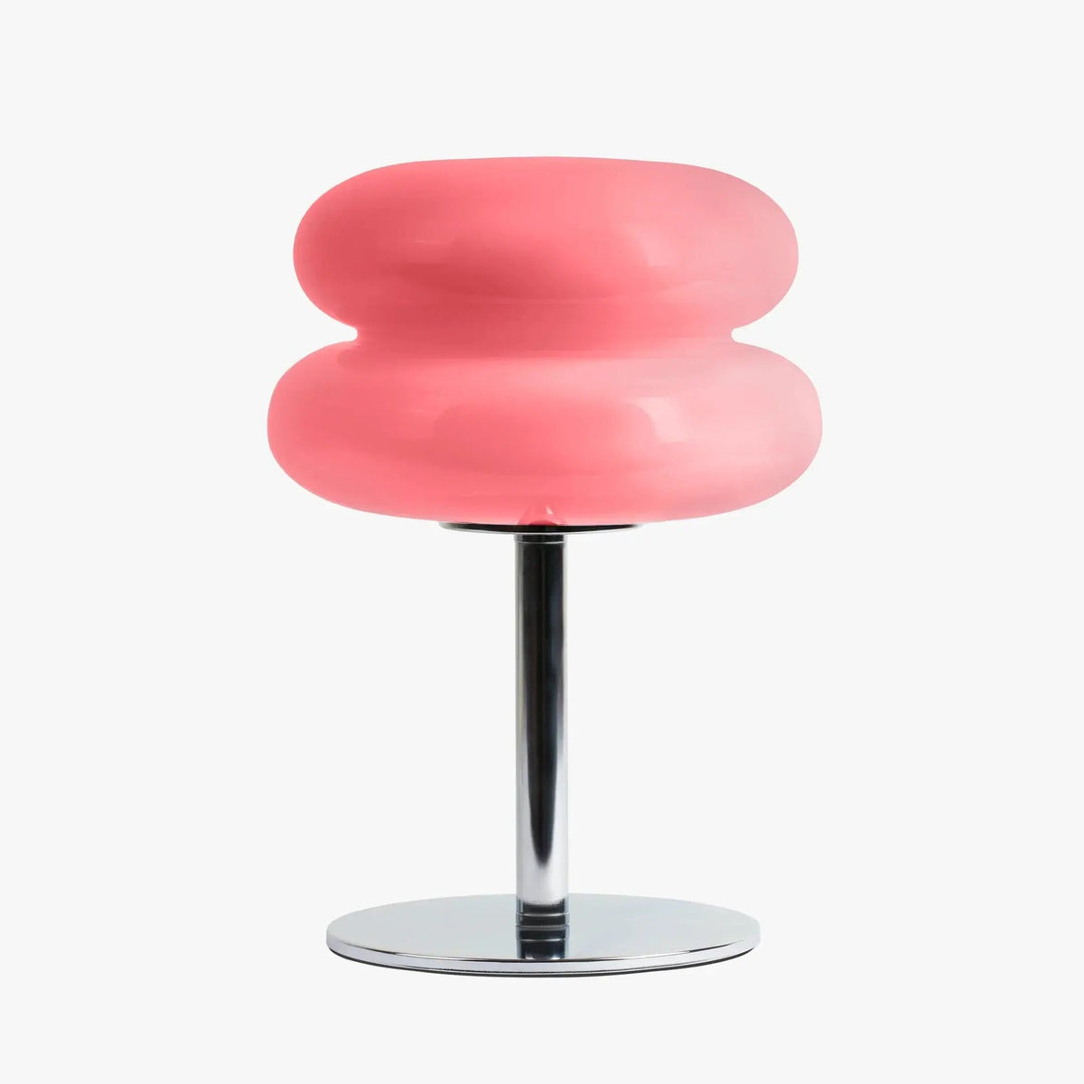 Lyrensa mid-century glazen tafellamp