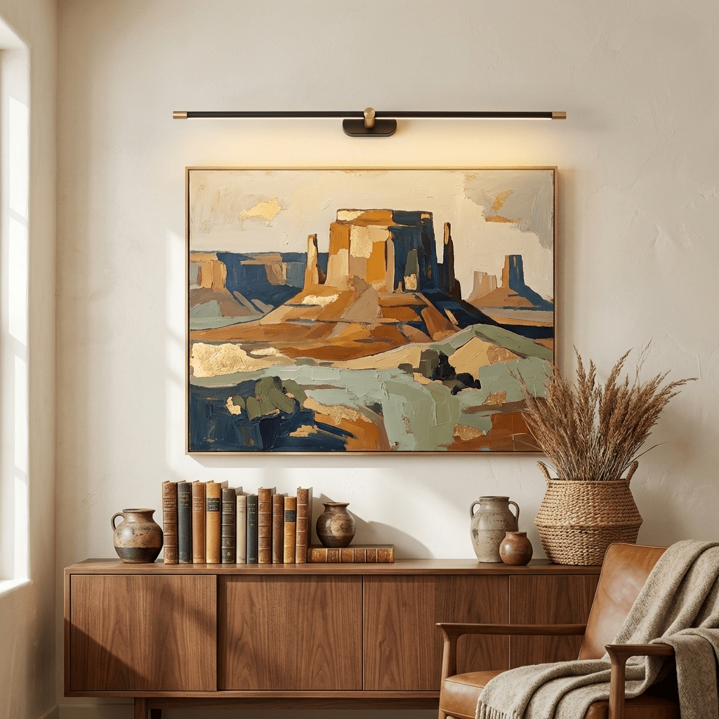 Draadloze lineaire ledwandlamp