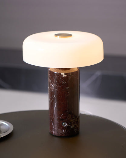 Vestara art-deco marmeren tafellamp