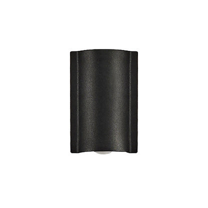 Golfvormige led-buitenwandlamp