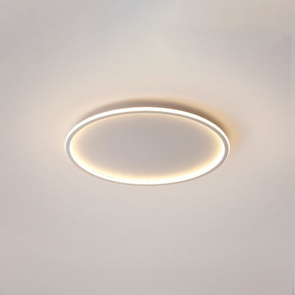 Ronde, vlakke ledlamp van acryl