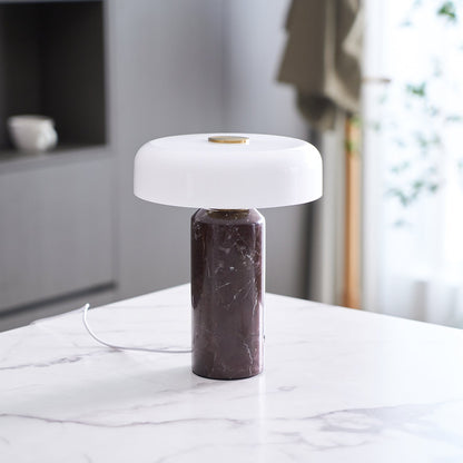 Vestara art-deco marmeren tafellamp