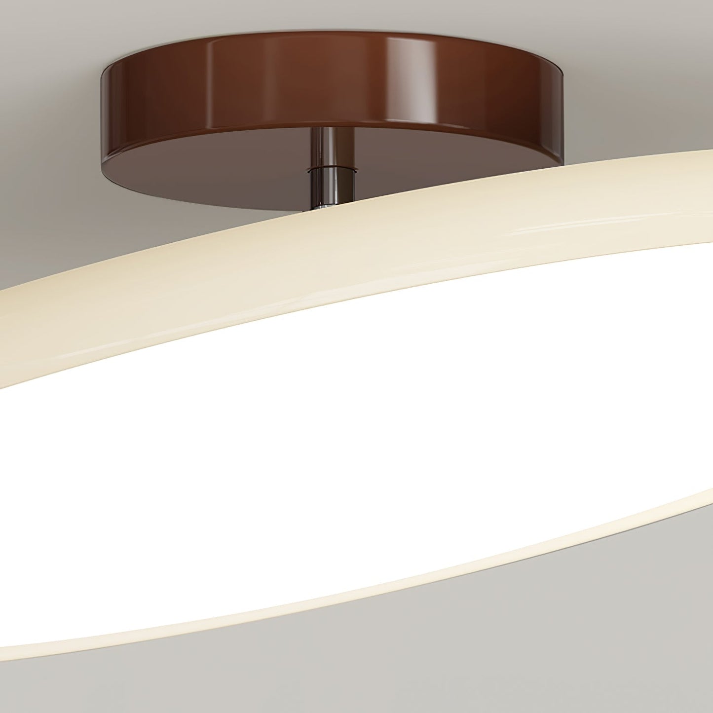Verstelbare vlakke plafondlamp van acryl