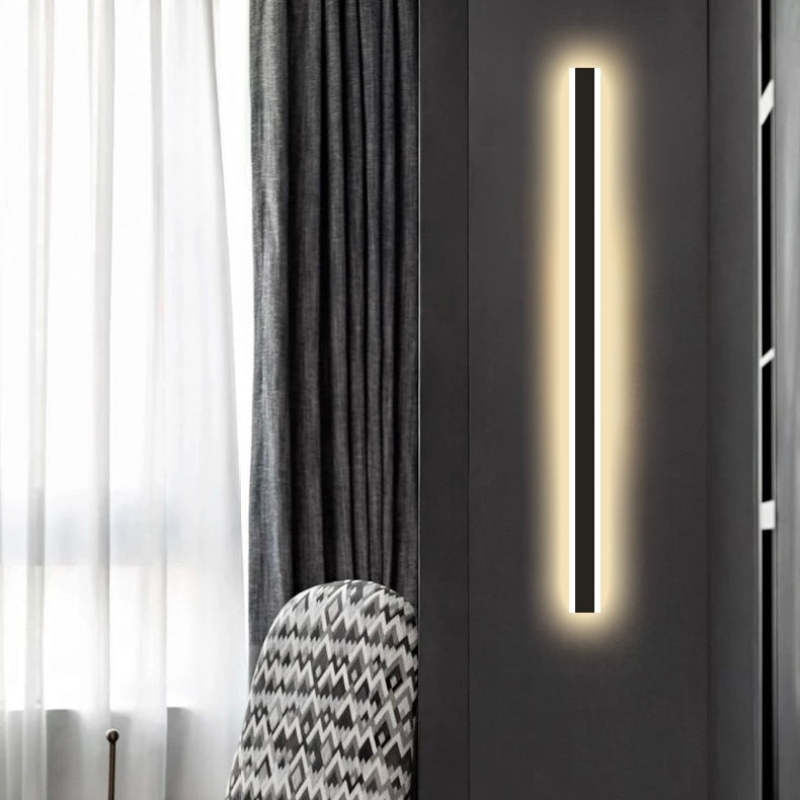 Halvenn minimalistische acrylaat wandlamp voor buitengebruik