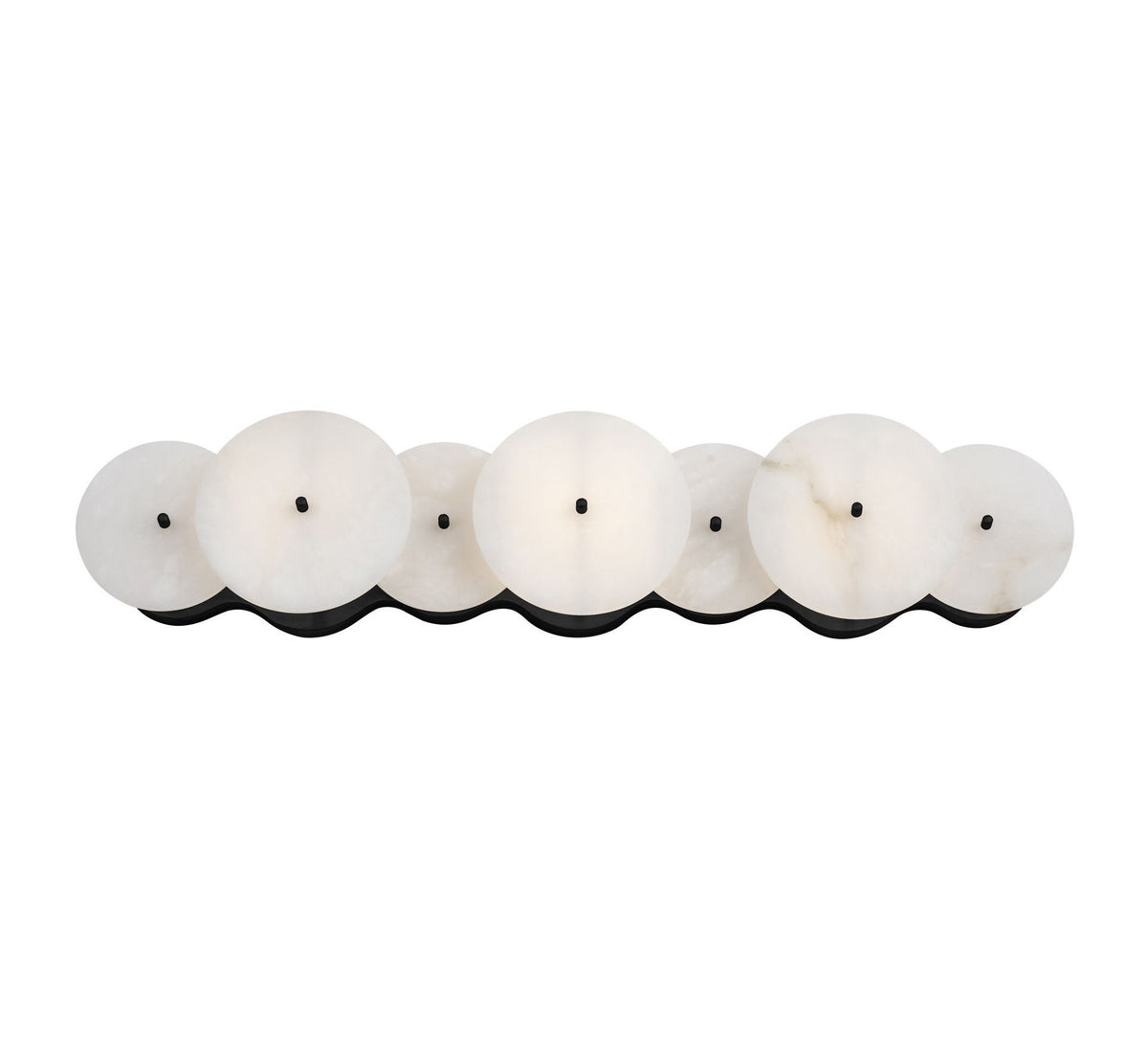 Lunavey moderne albasten schijf-wandlamp