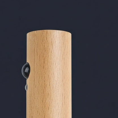 Oakmira minimalistische houten wandlamp met bewegingssensor