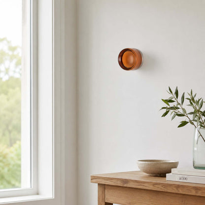 Ronde gekleurde wandlamp