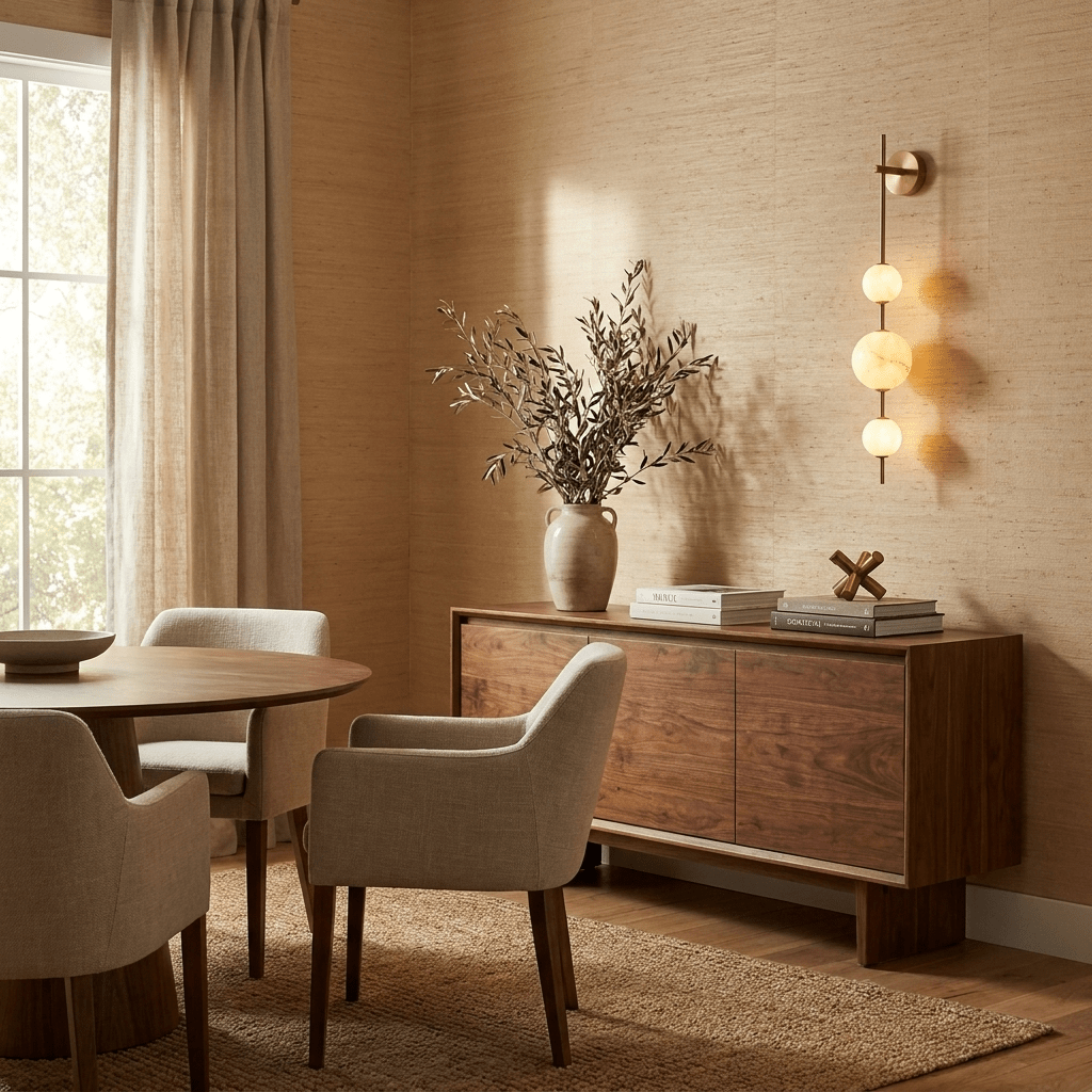 Wandlamp met albasten bol