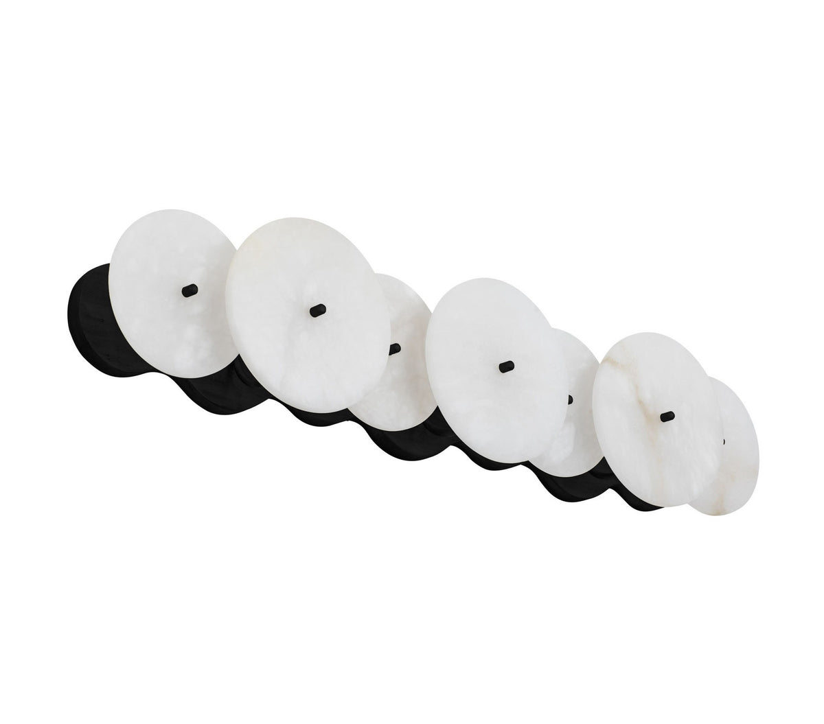 Lunavey moderne albasten schijf-wandlamp