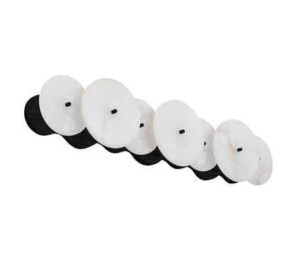 Lunavey moderne albasten schijf-wandlamp